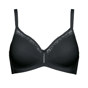 Cotton Beauty N merevítő nélküli melltartó - fekete