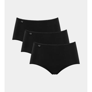 sloggi 24/7 Cotton Midi C3P női alsó 3 db - fekete