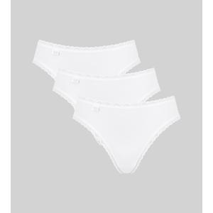 sloggi 24/7 Cotton Lace Tai C3P női alsó 3 db - fehér