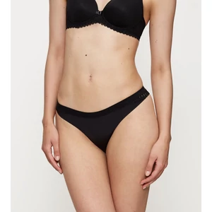 Aura Spotlight High Leg String női alsó - fekete