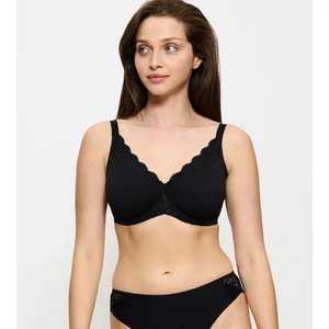 Amourette W01 merevítős, minimizer melltartó - fekete