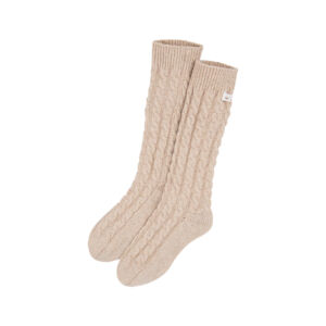 Accessories Rib Socks női zokni - bézs és barna