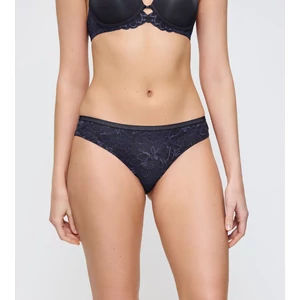 Amourette Charm T Brazilian01 csipkés női alsó - sötétlila