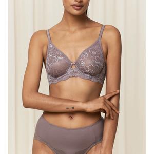 Amourette Charm Conscious W02 merevítős melltartó - ezüstös barna