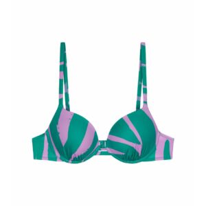 Summer Mix & Match WHU 01 pt bikini felső - zöld mintás