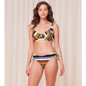 Summer Mix & Match Midi 01 pt bikini alsó - színes mintás