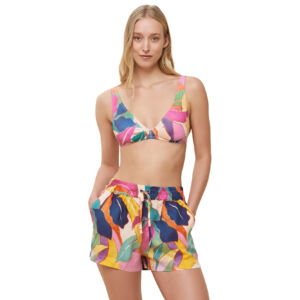 Summer Allure P bikini felső - színes mintás