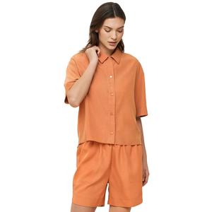 Boyfriend MyWear Boxy Shirt női felső - mandulaszín