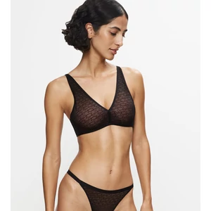 Triumph Signature Sheer P EX szivacsos, merevítő nélküli melltartó - fekete