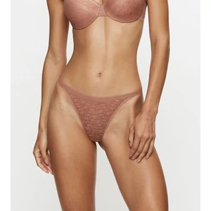 Triumph Signature Sheer String női alsó - mandulaszín