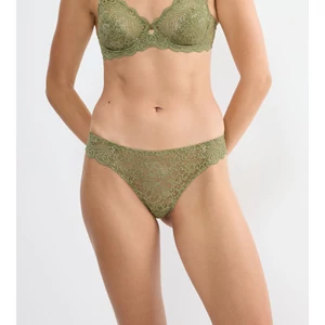 Amourette Hipster String női alsó - olivazöld