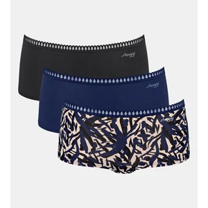 sloggi GO Crush Short C3P női alsó 3 db - sötét színek