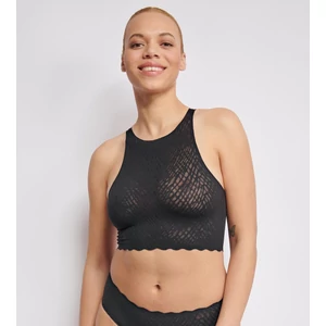 sloggi ZERO Feel Bliss Crop Top női top - fekete
