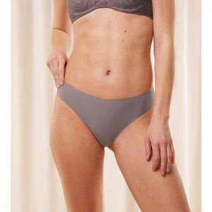 Body Make-Up Illusion Lace Highleg Tai női alsó - tejeskávé