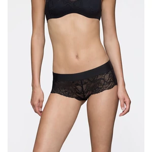 Body Make-Up Illusion Lace Shorty női alsó - fekete