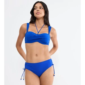 Summer Twist DP szivacsos bikini felső - királykék
