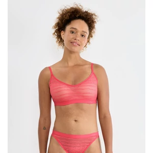 sloggi FREE Evolve PU Lace csipkés, szivacsos top - rózsaszín