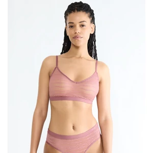 sloggi FREE Evolve PU Lace csipkés, szivacsos top - púderszín