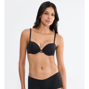 Body Make-Up Illusion WHP EX szivacsos, merevítős melltartó - fekete