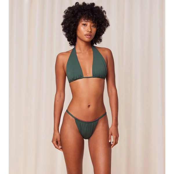 Free Smart Brazil sd kifordítható bikini alsó - olajzöld