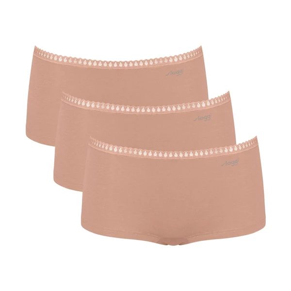 sloggi GO Crush Short C3P női alsó 3 db - testszín