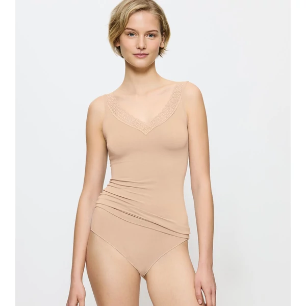 Feel of Modal Tank Top női trikó - testszín
