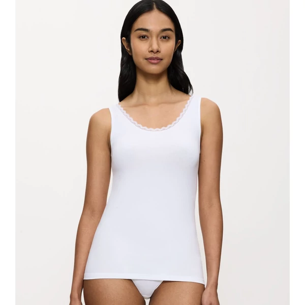 Feel Of Cotton Tank Top női trikó - fehér