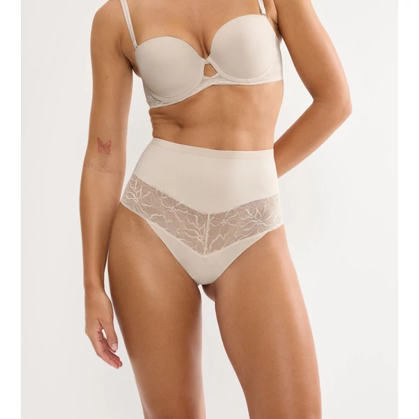 Comfort Contour Highwaist String női alsó - testszínű