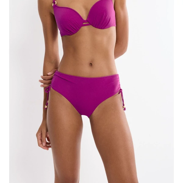 Summer Twist Midi 01 bikini alsó - mályvaszín