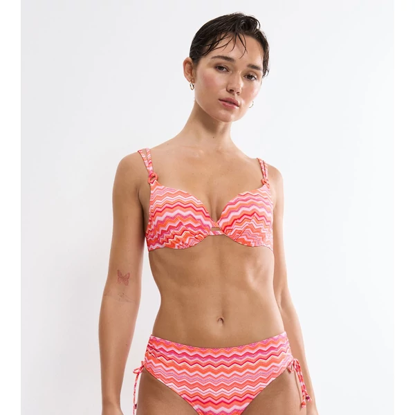 Mix & Match Summer WP pt szivacsos, merevítős bikini felső - piros mintás