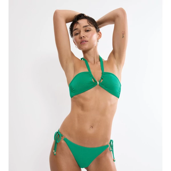 Summer Sunset Bandeau bikini felső - zöld