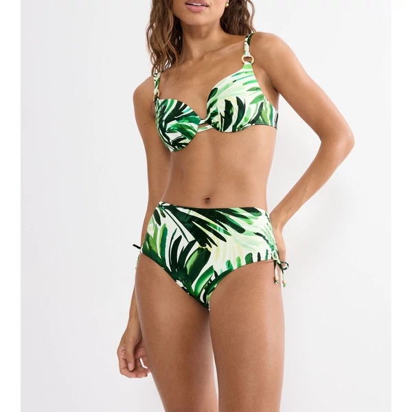 Summer Palm Maxi bikini alsó - zöld mintás