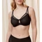Triumph Signature Sheer W01 EX merevítős melltartó - fekete