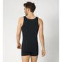 Kép 2/2 - sloggi men 24/7 SH 02 Vest 2P férfi trikó 2 db - fekete