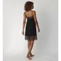 Kép 2/2 - Amourette NDK NEW FIT X csipkés hálóing - fekete