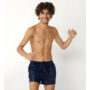 Kép 1/2 - sloggi men Shore SpinyPuffer Boxermidleg férfi fürdőruha - kék mintás