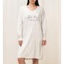 Kép 1/2 - Nightdresses NDK LSL 10 CO/MD női hálóing - csíkos vajszínű