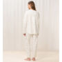 Kép 2/2 - Sets PK LSL 10 CO/MD női pizsama - csíkos vajszínű