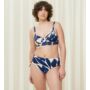 Kép 1/2 - Summer Allure Maxi bikini alsó - kék mintás