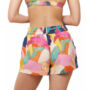 Kép 2/2 - Beach MyWear SHORTS pt női rövidradrág - színes mintás