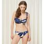 Kép 1/2 - Summer Allure Rio Brief bikini alsó - kék mintás