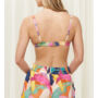 Kép 2/2 - Summer Allure P bikini felső - színes mintás