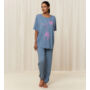 Kép 1/2 - Sets PK SSL 10 CO/MD női pizsama - szürkéskék