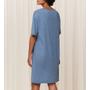 Kép 2/2 - Nightdresses NDK SSL 10 CO/MD női hálóing - szürkés kék