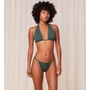 Kép 1/3 - Free Smart Brazil sd kifordítható bikini alsó - olajzöld