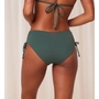 Kép 2/3 - Free Smart Midi sd kifordítható bikini alsó - olajzöld