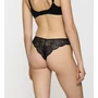 Kép 2/2 - Amourette Charm Highleg Brazilian csipkés női alsó - fekete