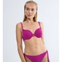 Kép 1/2 - Summer Twist WP 01 merevítős, szivacsos bikini felső - mályvaszín