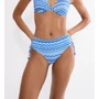 Kép 1/2 - Mix & Match Summer Midi 01 pt bikini alsó - világoskék mintás