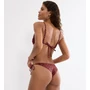 Kép 2/2 - Midnight Swim Brazilian bikini alsó - piros mintás